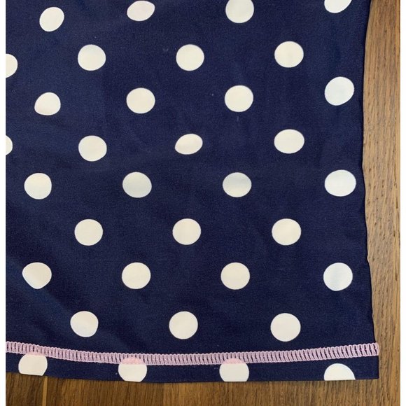 SEED HERITAGE Polka Dot Rash Guard Girls 3 3T Girl Rashie Swim Top Blue Spots - Picture 4 of 6